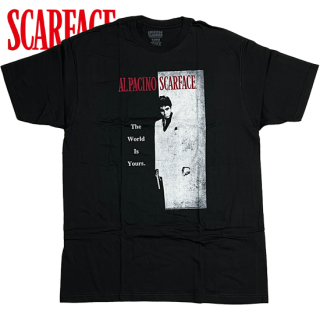 SCARFACE "The world is yours" T-Shirt -BLACK-