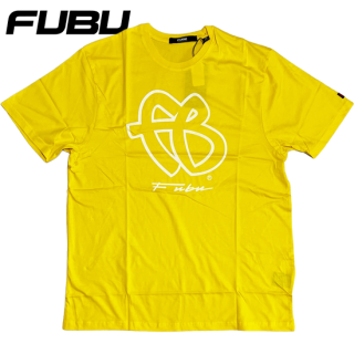 FUBU "TRIPLE COLOR FB" T-Shirt -YELLOW-