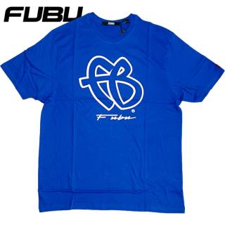 FUBU "TRIPLE COLOR FB" T-Shirt -BLUE-