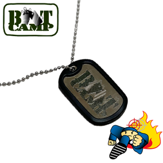 Boot Camp Clik Dog Tag Necklace