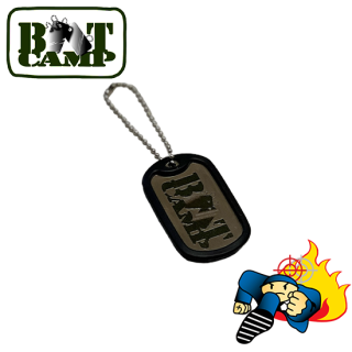 Boot Camp Clik Dog Tag Key Chain