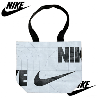 NIKE Reusable Shopping Bag -WHITE-