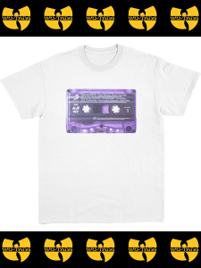 Raekwon "The Purple Tape Only Built 4 Cuban Linx" T-Shirt -WHITE-