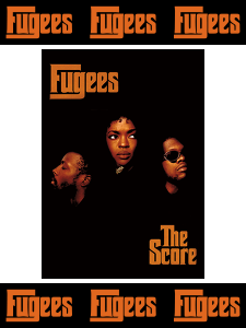 Fugees "The Score" Poster -A3-