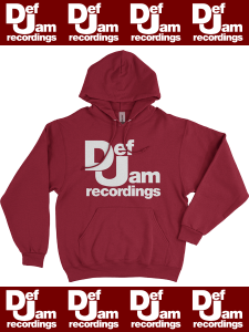 Def Jam Recordings LOGO P/O Hoodie -BURGUNDY-