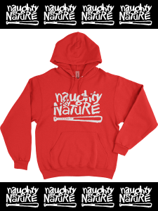 Naughty By Nature "OG Logo" P/O Hoodie -RED-