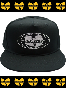 Wu Tang Clan "Worldwide" Snapback Cap -BLACK-