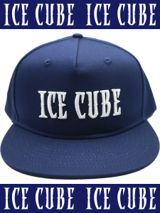 ICE CUBE "LOGO" Snapback Cap -NAVY-