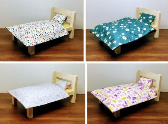 ネネちゃん メルちゃん ポポちゃん お人形ベッド リンダシリーズ