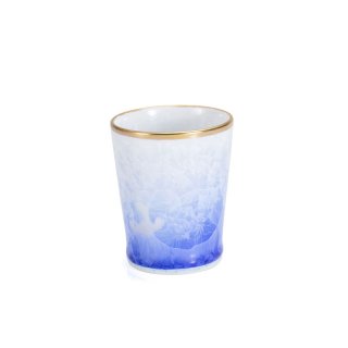  Shot Cup / Crystalline glaze  Blue 
