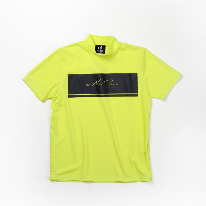 モックネックTシャツ Glass Green - non-fore ｜ノンファー