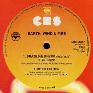 Earth, Wind & Fire – Brazilian Rhyme / Runnin'