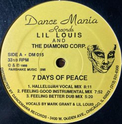Lil Louis And The Diamond Corp. – 7 Days Of Peace / War Games