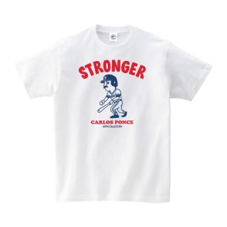 カルロスポンセ<br>STRONGERコットンTシャツ<br>ホワイトの商品画像