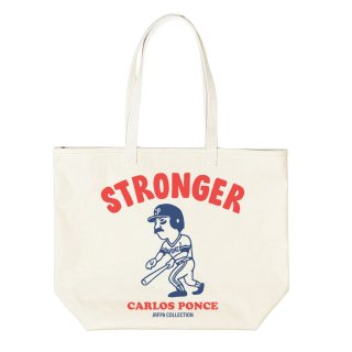 カルロスポンセ<br>STRONGER日本製トートバッグ<br>ナチュラルの商品画像