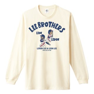 リー兄弟<br>LEEBROTHERS<br>ロングスリーブTシャツ<br>(袖リブ)<br>アイボリーの商品画像