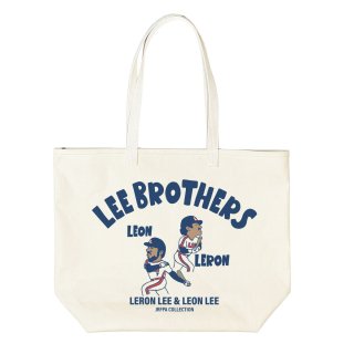 リー兄弟<br>LEEBROTHERS<br>日本製トートバッグ<br>ナチュラルの商品画像