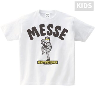 【KIDSサイズ】<br>ランディメッセンジャー<br>MESSEコットンTシャツ<br>ホワイトの商品画像