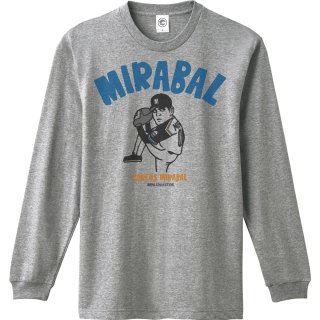 カルロスミラバル<br>MIRABAL<br>ロングスリーブTシャツ<br>(袖リブ)<br>ヘザーグレーの商品画像