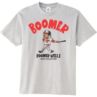 ブーマーウェルズ<br>BOOMER<br>コットンTシャツ<br>オートミール