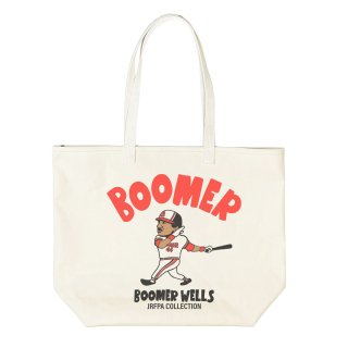 ブーマーウェルズ<br>BOOMER<br>日本製トートバッグ<br>ナチュラルの商品画像