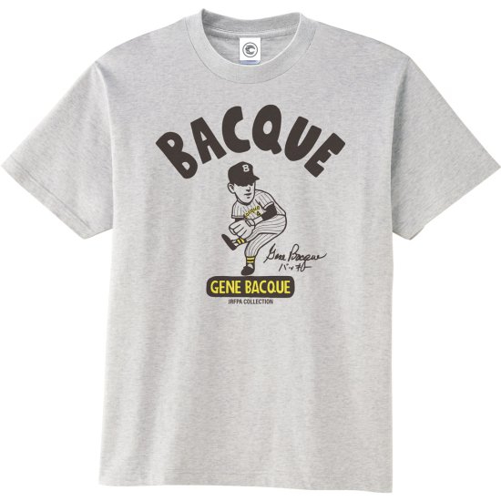 GENE BACQUE コットンTシャツ オートミール