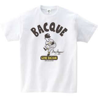 GENE BACQUE<br>コットンTシャツ<br>ホワイトの商品画像