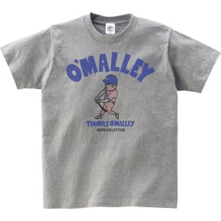 トーマスオマリー<br>O'MALLEY<br>コットンTシャツ<br>ヘザーグレーの商品画像