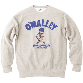 トーマスオマリー<br>O'MALLEY<br>クルースウェット<br>オートミールの商品画像