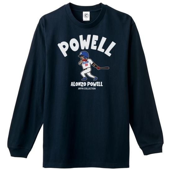 POWELL パウエル　ロングスリーブ　ネイビーM POWELL パウエルロングスリーブネイビーM