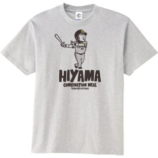 桧山進次郎<br>HIYAMA<br>コットンTシャツ<br>オートミールの商品画像