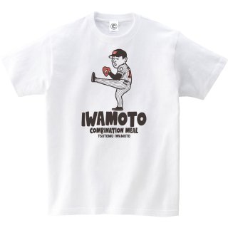 岩本勉<br>IWAMOTO<br>コットンTシャツ<br>ホワイトの商品画像
