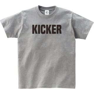 KICKER<br>コットンTシャツ<br>ヘザーグレーの商品画像