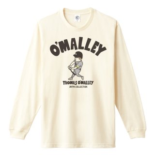 トーマスオマリー<br>O'MALLEY No.1<br>ロングスリーブTシャツ<br>(袖リブ)<br>アイボリーの商品画像