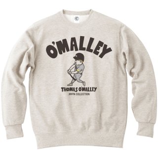 トーマスオマリー<br>O'MALLEY No.1<br>クルースウェット<br>オートミールの商品画像