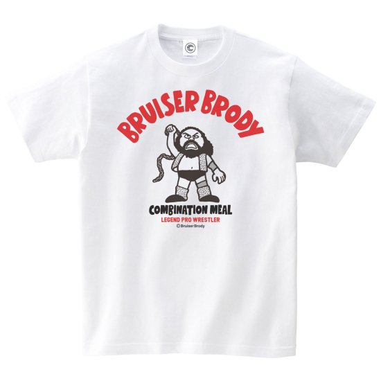 ブルーザーブロディ BRUISER BRODY コットンTシャツ ホワイト