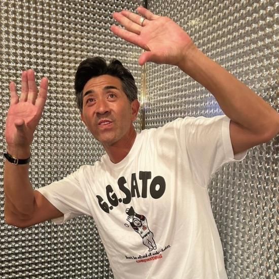 G.G.佐藤 G.G.SATO コットンTシャツ オートミール