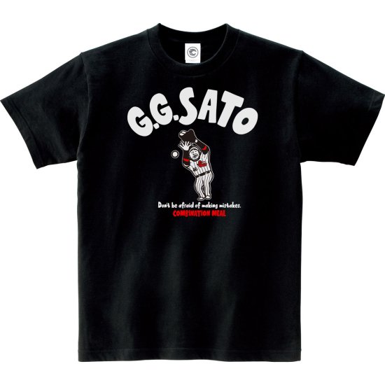 当店限定カラー/ブラックボディ】 G.G.佐藤 G.G.SATO コットンTシャツ ...