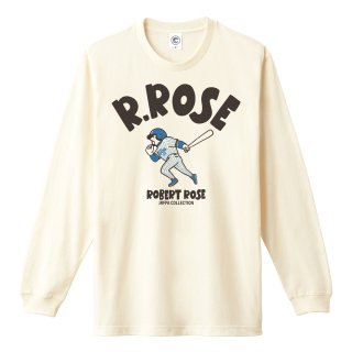 ロバート・ローズ<br>R.ROSE<br>ロングスリーブTシャツ<br>(袖リブ)<br>アイボリーの商品画像