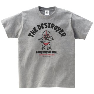 ザ・デストロイヤー<br>THE DESTROYER<br>コットンTシャツ<br>ヘザーグレーの商品画像