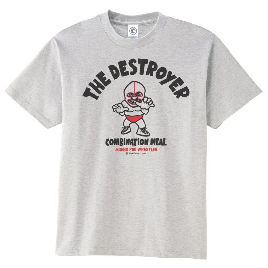 ザ・デストロイヤー THE DESTROYER コットンTシャツ オートミール