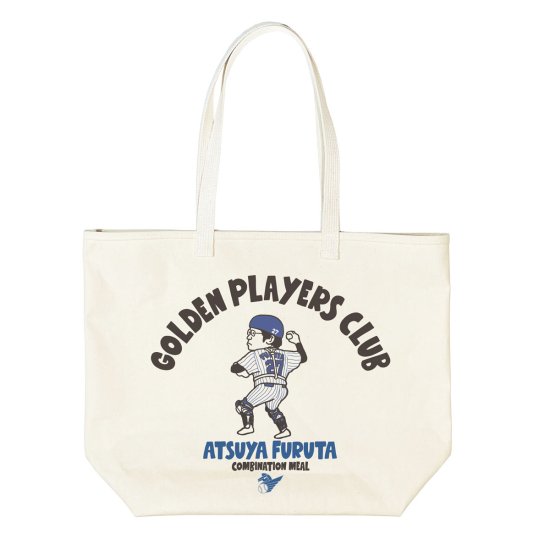 古田敦也 GOLDEN PLAYERS CLUB 日本製トートバッグ ナチュラル