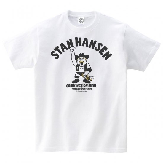 スタン・ハンセン STAN HANSEN コットンTシャツ ブラック