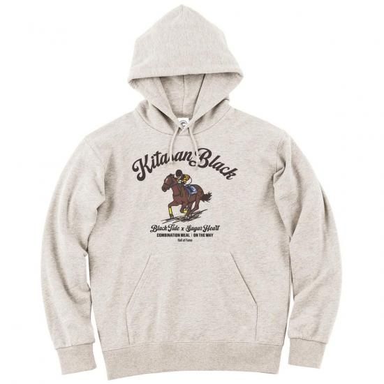 キタサンブラック 競走馬コレクション コットンTシャツ ホワイト