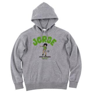 コンビネーションミール<br>与那城ジョージ<br>JORGE<br>プルパーカー<br>ヘザーグレーの商品画像