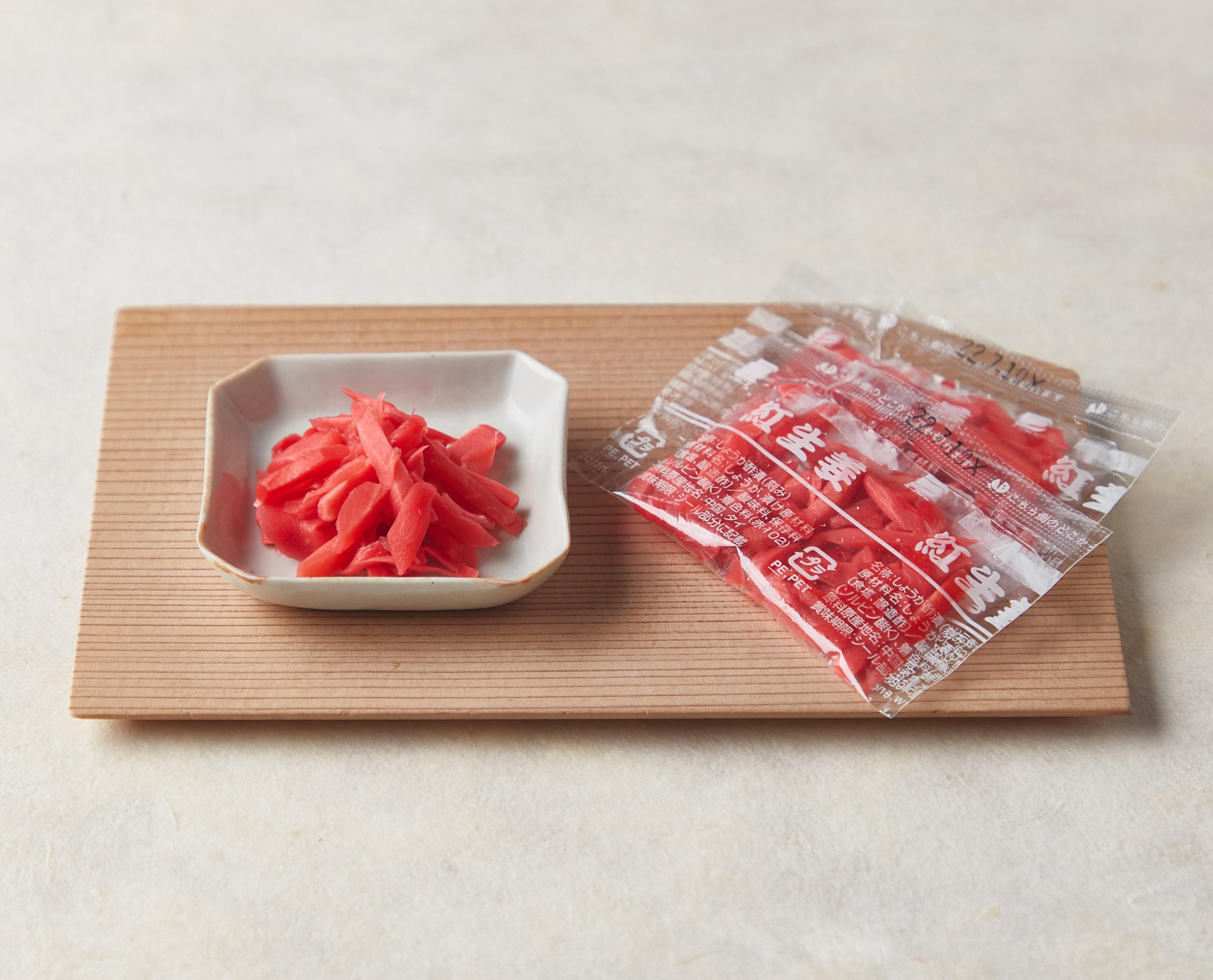 ミニパック紅生姜 200個入 - e漬物ショップ｜国産生姜 漬物・新