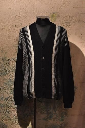 us 1960s "sports wear" acryl cardigan