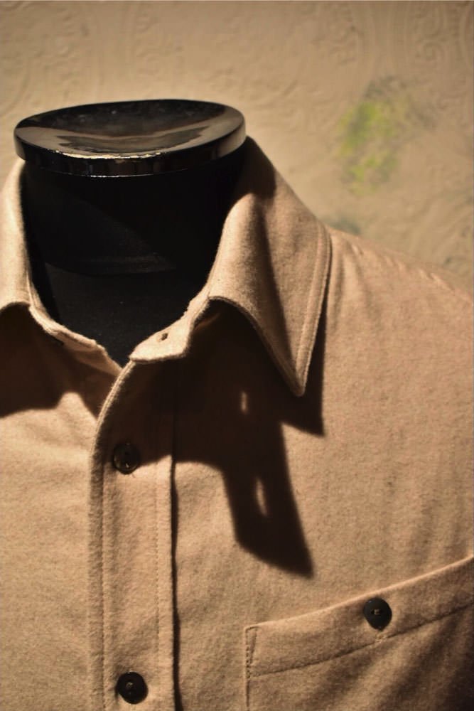 Verthandi jack organic cotton linen flannel shirt jacket