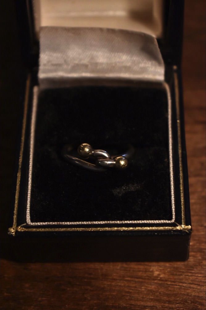 Tiffany & Co vintage silver18k ring