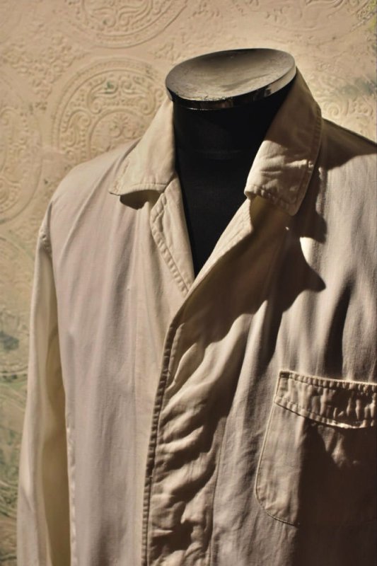 japanese ~1960s cotton work coat